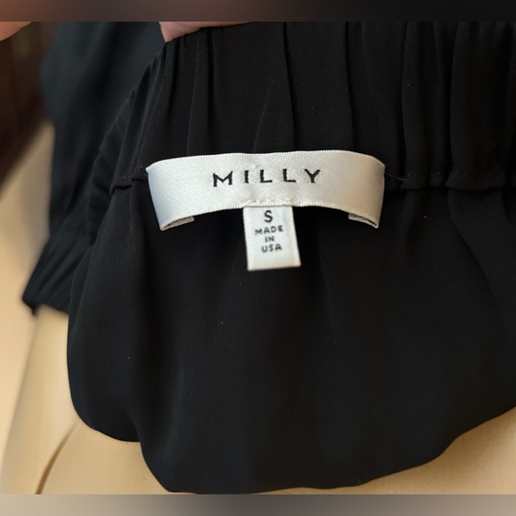 Milly,  black off the shoulder blouse. Sz. S - Picture 7 of 8